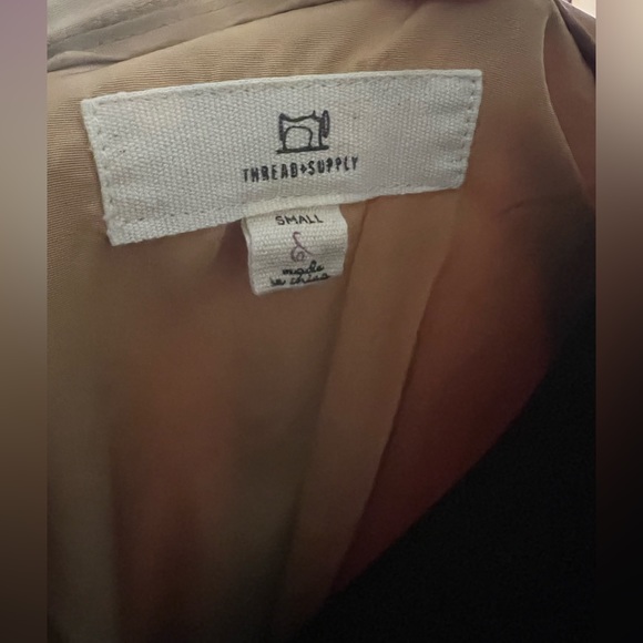 Thread Supply hooded windbreaker pullover. - Picture 5 of 10